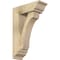 Ekena Millwork Legacy Traditional Rough Sawn Bracket w/ Offset Brace, Douglas Fir, 6"W x 16"D x 24"H BKT0604X16X24LEC01RDF - alternate 1